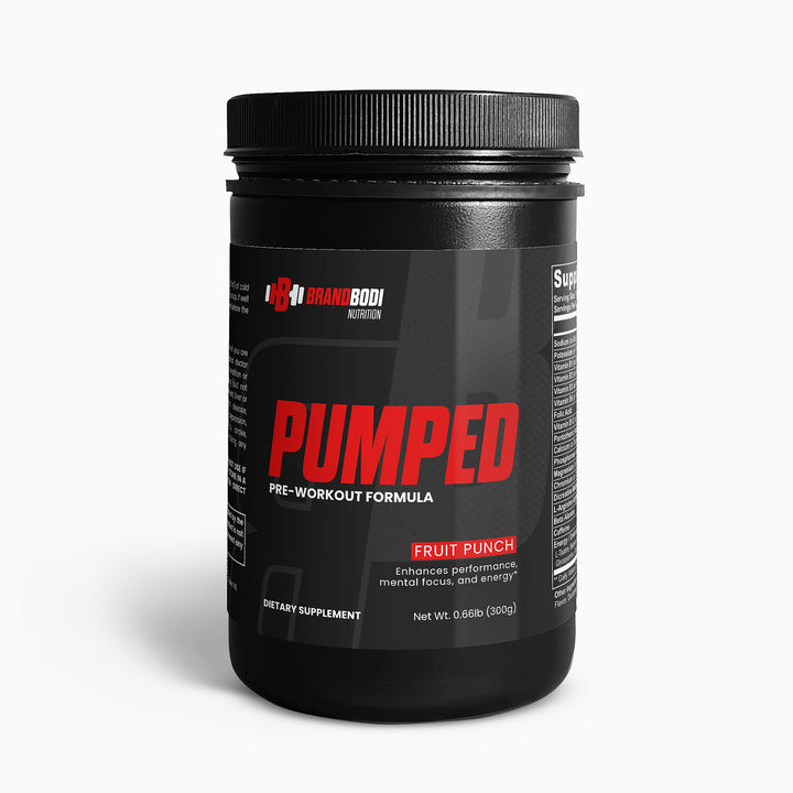 Pumped - Pre Workout Formula (Fruit Punch)