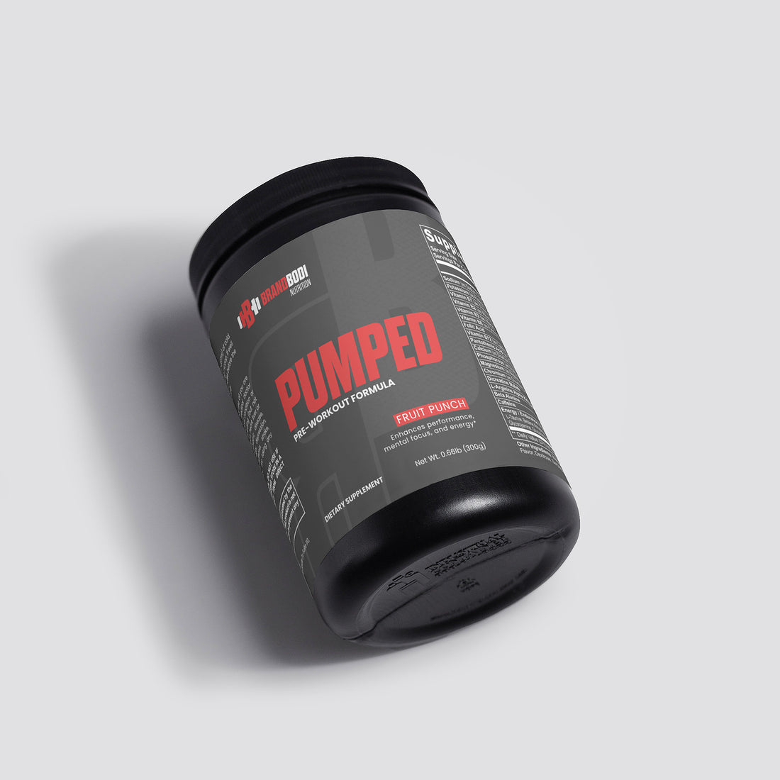 Pumped - Pre Workout Formula (Fruit Punch)
