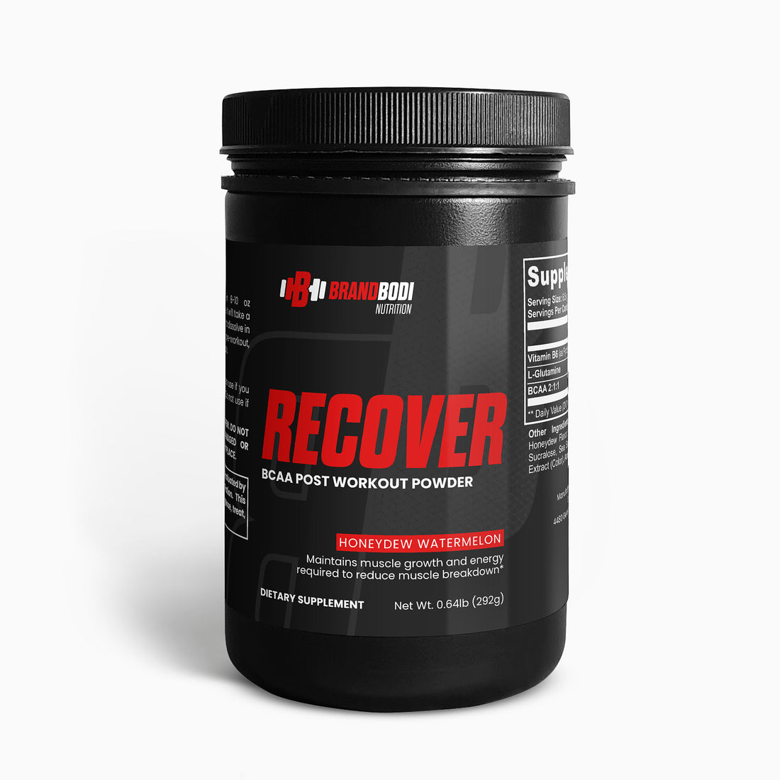 Recover - BCAA Post Workout Powder (Honeydew / Watermelon)