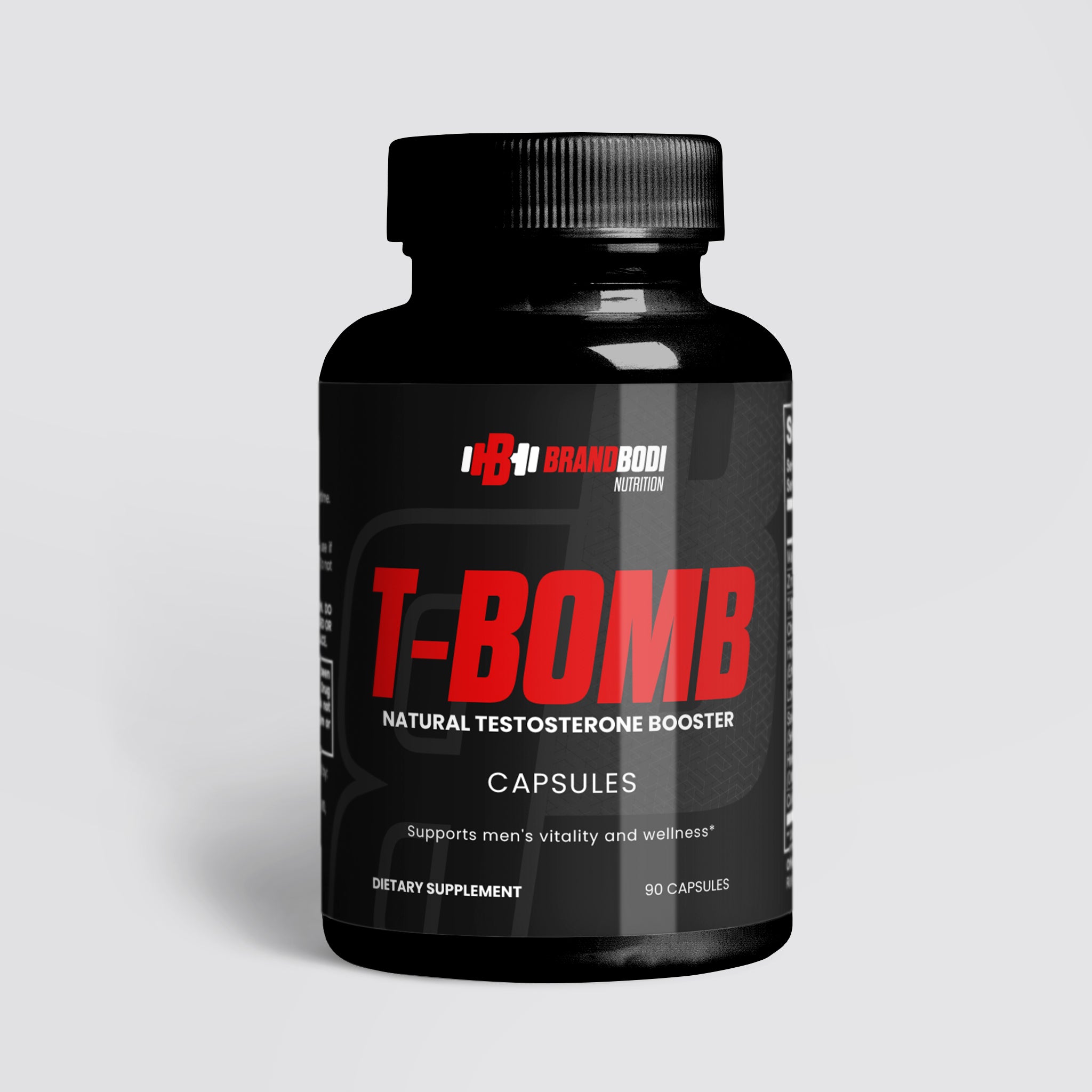 T - BOMB - Natural Testosterone Booster